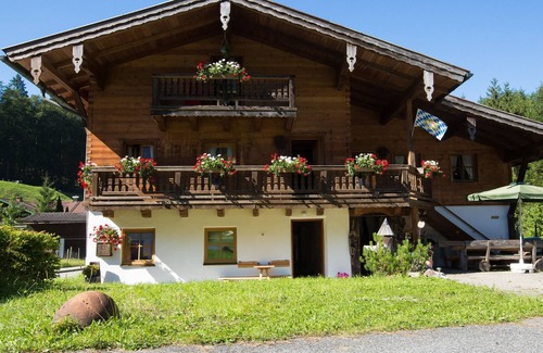 Inzell Apartamento | Apartamento "Wildmoos" para 2-3 personas con 1 dormitorio y 1 sala de estar / dormitorio, terraza, 58 m²