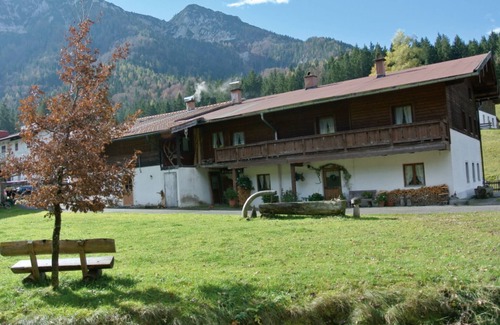 Inzell Apartamento | Apartamento "Wildmoos" para 2-3 personas con 1 dormitorio y 1 sala de estar / dormitorio, terraza, 58 m²
