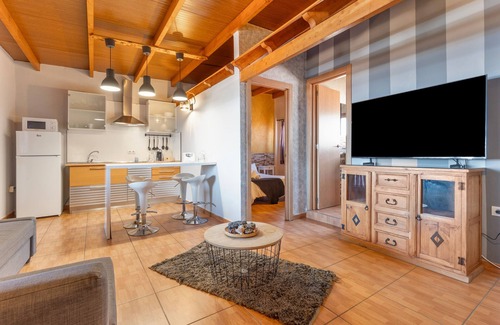 Pájara Apartamento | Vacaciones 'Chabela's Penthouse' con vistas al mar, bañera de hidromasaje y aire acondicionado