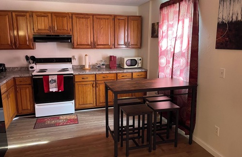 Hardy Condominio | Vacation Condo #2 2BR with full kitchen, walk to river and shops, pets welcome
