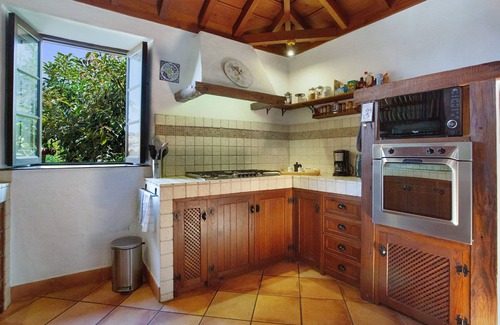 San Juan de la Rambla Casa | Casa de vacaciones 'La Casona De La Rambla' con vistas al mar, jardín privado, bañera de hidromasaje