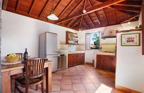 San Juan de la Rambla Casa | Casa de vacaciones 'La Casona De La Rambla' con vistas al mar, jardín privado, bañera de hidromasaje