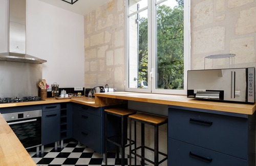 Carignan-de-Bordeaux Casa | Casa de vacaciones "L'Escapade" con jardín compartido y Wi-Fi
