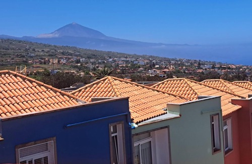 Tacoronte Casa | Casa de vacaciones 'Casa En El Campo' con vistas a la montaña, terraza privada y Wi-Fi
