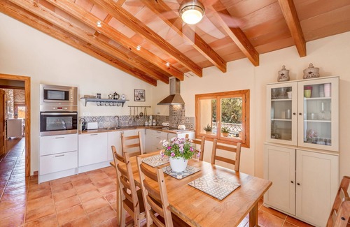 Calvia Casa | Casa de vacaciones "Casa Martin" con vistas a la montaña, piscina privada y Wi-Fi