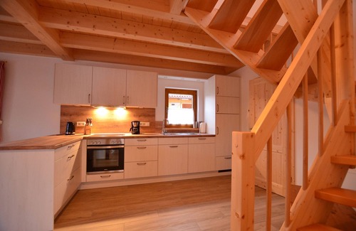 Lechbruck Casa | La Casita - Holiday home with sauna, fireplace, terrace, balcony, W Lan, dog allowed