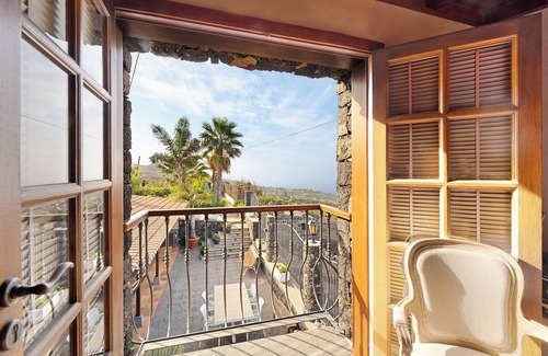 Los Llanos de Aridane Casa | Casa de vacaciones "El Limonero" con vistas al mar, terraza privada y Wi-Fi