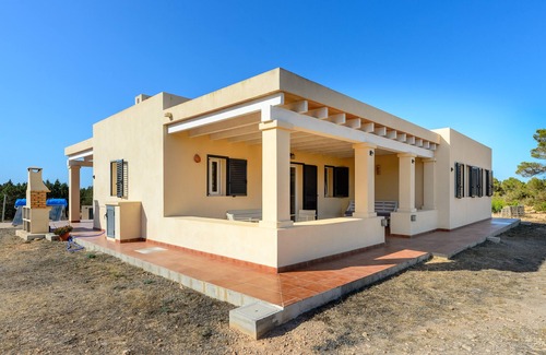 Formentera Casa | Casa de vacaciones "Es Camp" con 2 terrazas privadas y Wi-Fi