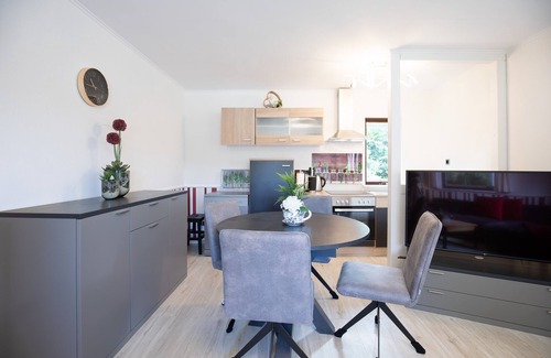Almdorf Casa | Vacation home Friesenkrabbe in Almdorf for up to 4 people