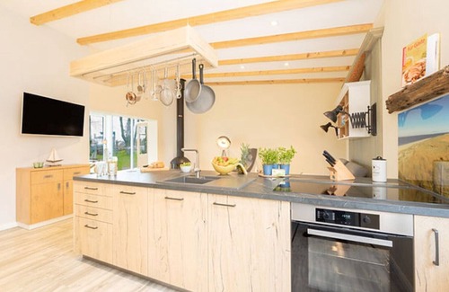 Krummin Casa | Vacation home in Krummin with sauna and hot tub