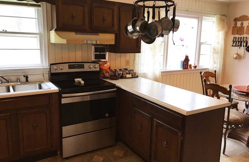 Thornhurst Casa | ¡Casa de vacaciones en Poconos en 80 acres! Lago privado