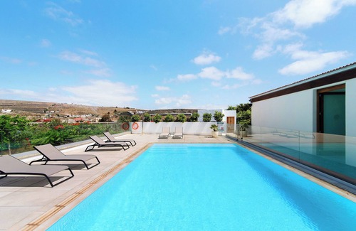 Telde Casa | Casa de campo 'Iris - Finca La Suerte Grande' con vistas a la montaña y Wi-Fi