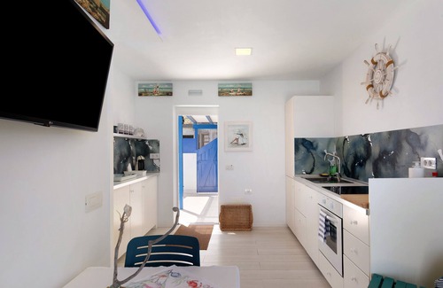 Villa de Mazo Apartamento | Casa de vacaciones 'La Cangrejera' cerca de la playa con vistas al mar, terraza y Wi-Fi