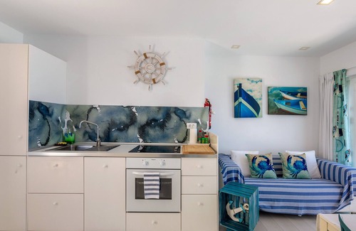 Villa de Mazo Apartamento | Casa de vacaciones 'La Cangrejera' cerca de la playa con vistas al mar, terraza y Wi-Fi