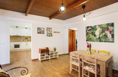 Mogan Casa | Casa de vacaciones 'La Casita Del Horno Vv' con vistas a la montaña, Wi-Fi y aire acondicionado