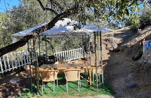 Artenara Casa | Casa de vacaciones 'La Cuevita De Hilario' con vistas a la montaña, terraza privada y jardín privado