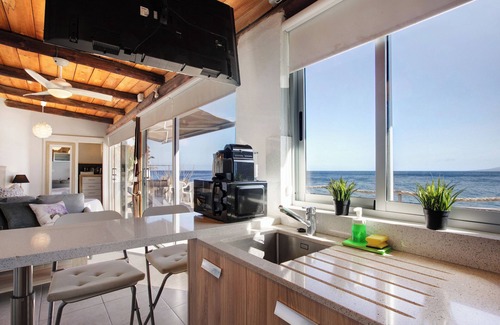 Bocacangrejo Apartamento | Casa de vacaciones 'La Terraza Del Mar' con vistas al mar, terraza y Wi-Fi