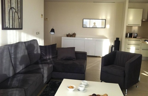 Marbella Casa | Casa de vacaciones "Ático de lujo cerca de Marbella" con vistas al mar, sauna compartida, A/C, Wi-Fi