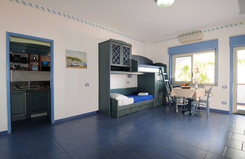 Province of Messina Casa | Vacation Home "Oasi Azzurra - Monolocale Standard 1" with Shared Pool & Shared Terraces