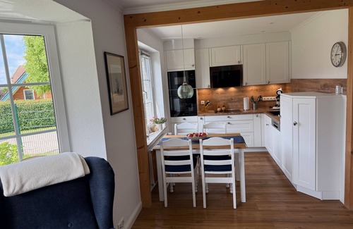 Friedrichskoog-Spitze Casa | Vacation home Queller 14, fenced garden, Wlan - Holiday home Queller 14