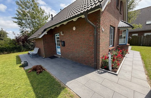 Friedrichskoog-Spitze Casa | Vacation home Queller 14, fenced garden, Wlan - Holiday home Queller 14