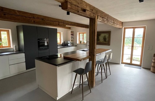 Drachselsried Casa | Vacation home rehberg14 - historic farm with pond & sauna