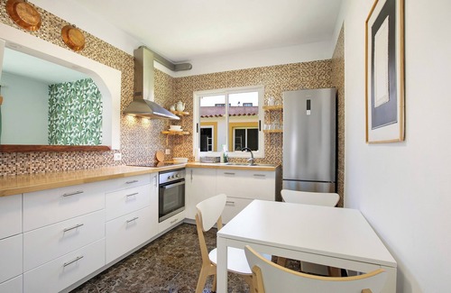 Ruigomez Casa | Casa de vacaciones "Rosa Vieja" con vistas a la montaña, terraza privada y Wi-Fi