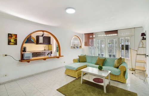 Mogan Apartamento | Casa de vacaciones 'Solhjem' con vistas a la montaña, jardín, terraza y Wi-Fi