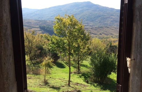 Santa Fiora Casa | Vacation home Tuscany, dream view, large adventure garden, pure nature, wine