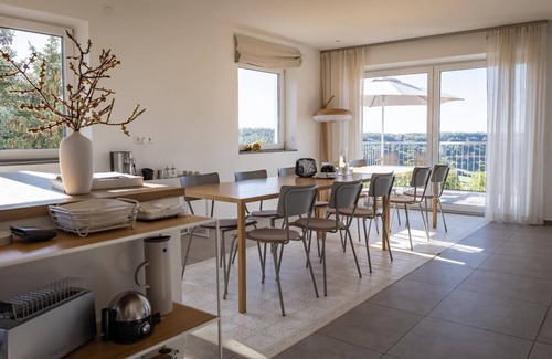 Langenburg Casa | Vacation home with hot tub, sauna, terrace, fireplace