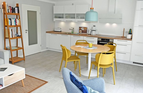 Thesenvitz Apartamento | Vacation home with sauna and terrace in the center of Rügen