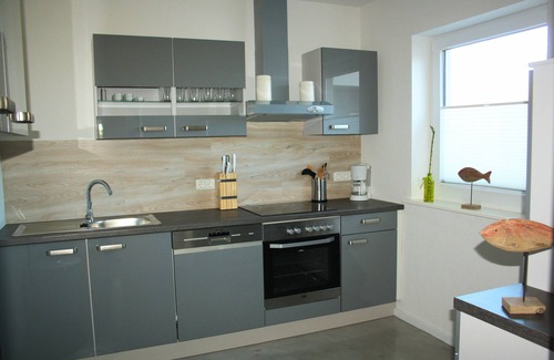 Behrensdorf Casa | Vacaciones en la playa natural para hasta 10 personas con un gran jardín