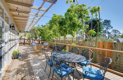 Carmel Woods Cabaña | Vacation Rental Home ~ 1 Mi to Carmel Beach!