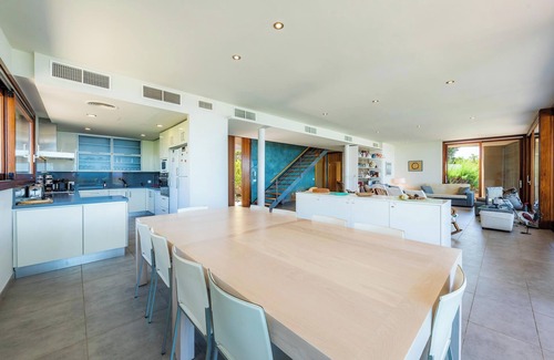 Betlem de Marina Villa | "Villa Espacio" con vistas al mar, jardín, piscina, Wi-Fi y terraza