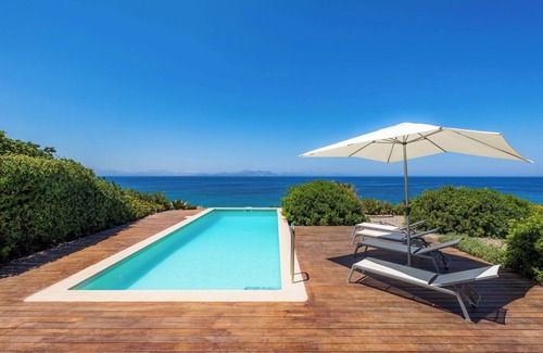 Betlem de Marina Villa | "Villa Espacio" con vistas al mar, jardín, piscina, Wi-Fi y terraza