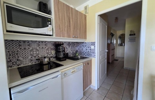 Chateau-d'Olonne Apartamento | Apartamento-Confortable-Baño con bañera-Vista a parte del mar
