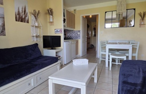 Chateau-d'Olonne Apartamento | Apartamento-Confortable-Baño con bañera-Vista a parte del mar