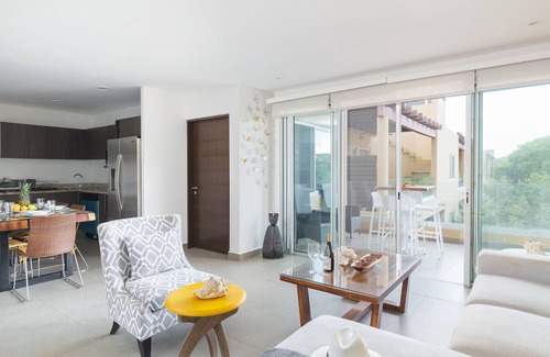 Área de Playacar Fase I Apartamento | Vaiven del Viento PH22 By Lockey