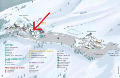 Genos Apartamento | Val Louron Pied des pistes apartment 34 m² 5 pers