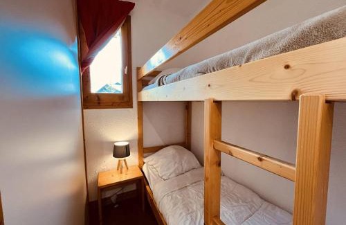 Vallandry Apartamento | Vallandry: Apt 2 pièces 34m², 4 pers, proche pistes et centre, casier à skis - FR-1-757-118