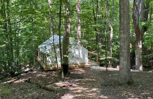 Cuyahoga Falls Alquiler De RV | Valley Overlook - Glamping Tent N2 - the heart of Cuyahoga Valley National Park