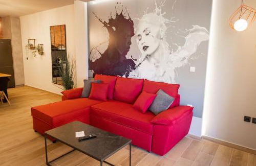 Nafpaktos Apartamento | Vallia Suites-Red Luxury Suite B3