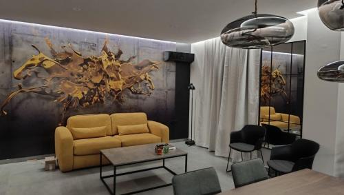 Nafpaktos Apartamento | Vallia Suites-Yellow Luxury Suite A1