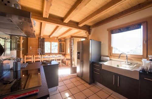 Les Claux Chalet De Esquí | Vars Les Claux Chalet de lujo 20 personas al pie de las pistas piscina sauna sauna