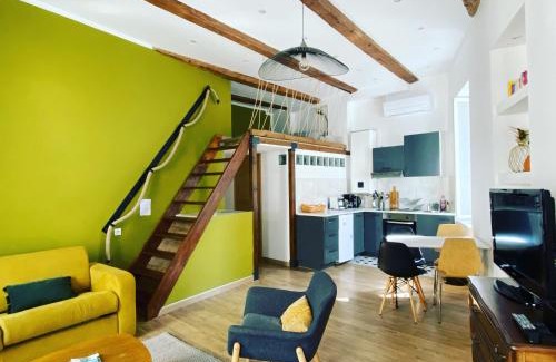 La Conception Apartamento | Vaste et charmant loft CLIMATISÉ au cœur de Marseille