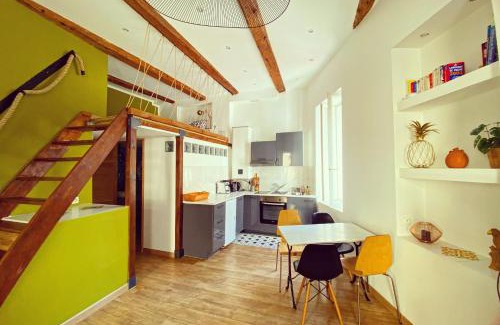 La Conception Apartamento | Vaste et charmant loft CLIMATISÉ au cœur de Marseille