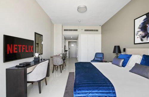 Dubai Apartamento | VayK - Cozy Hotel-Style Studio in Damac Hills