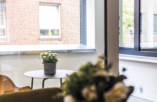 Nordhorn Apartamento | Vechte Nest Studio, new building with balcony, wifi & PP
