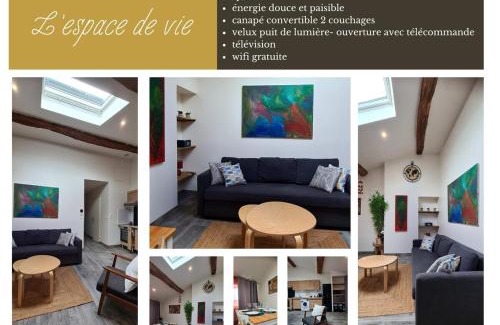 Tournus Apartamento | Velours 2, Spacieux, cozy, moderne
