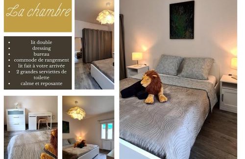 Tournus Apartamento | Velours 2, Spacieux, cozy, moderne